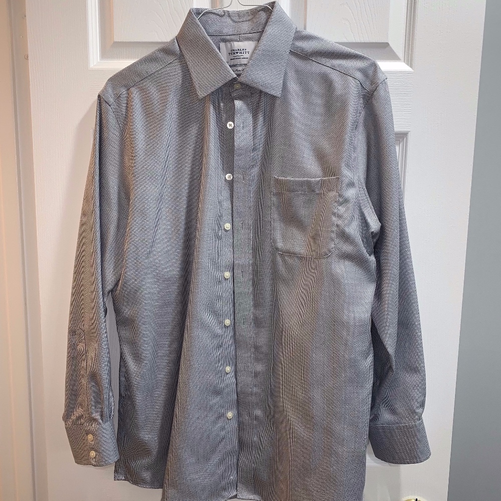 Charles Tyrwhitt 17x35 Grey